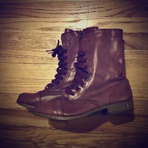 Maroon Boots